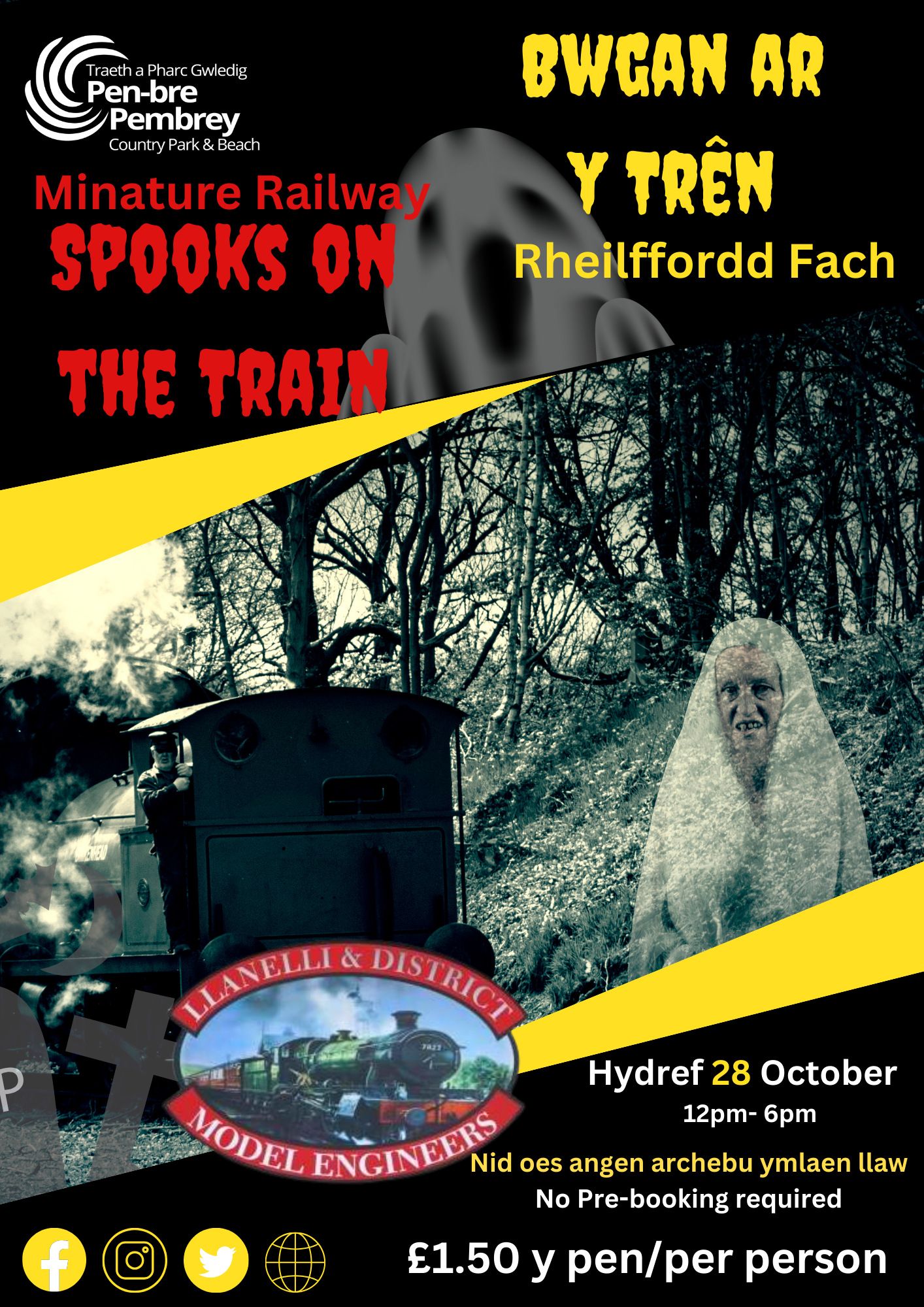 Spooks on the Train